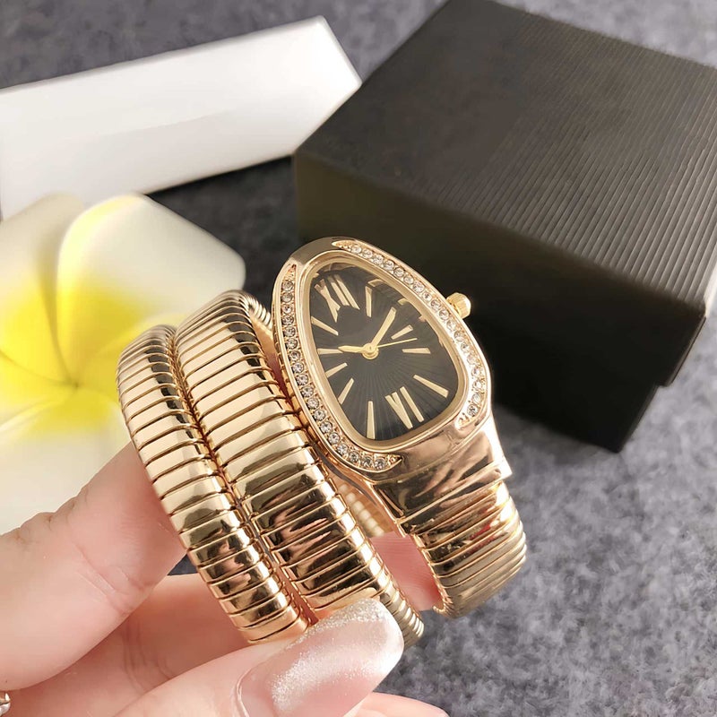 Snake-Shaped Bracelet Watch For Women, Light Luxury Niche Women'S Mechanical Brand 2026 New Model Watch For Women, Snake Head Women'S Watch - Image 4